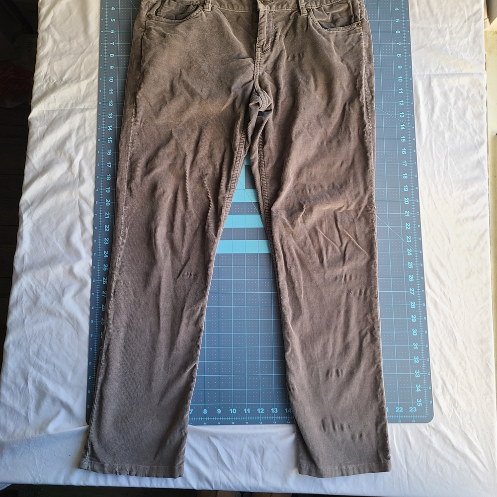 DKNY Corduroy Size 8 Women's Pants - Nature Earthy Grunge Indie Sleaze Granola